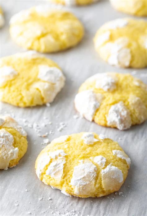 Lemon Crinkle Cookies Video A Spicy Perspective