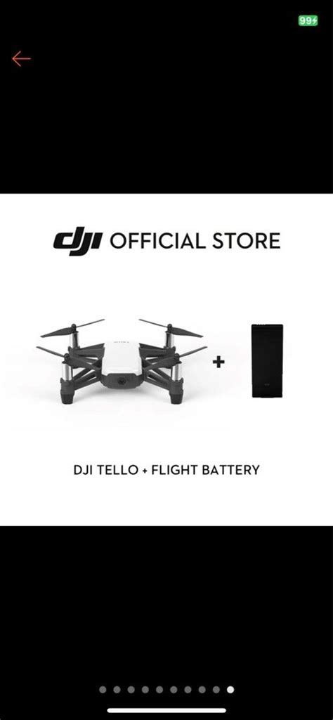 Dji Tello Mini Educational Drone Hd Camera And Vr Photography