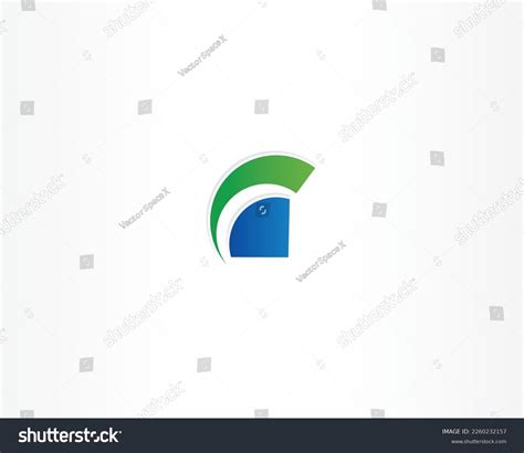 Semi Circle Vector Brand Logo Design Stock Vector (Royalty Free ...