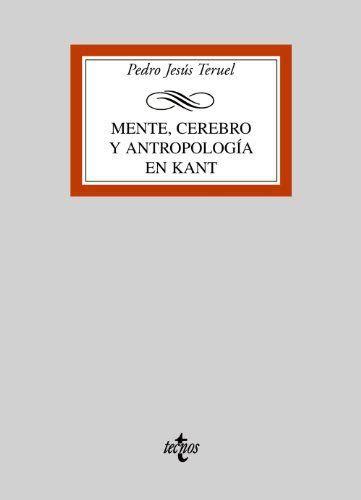 Livro Mente Cerebro Y Antropologia De Kant De Pedro Jesus T Livros