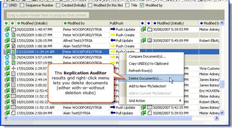 Lotus Notes Database Replication with scanEZ