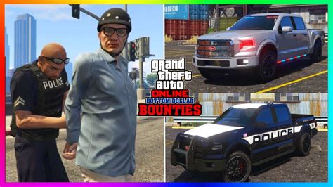 ALL NEW Confirmed Vehicles POLICE Cars BOTTOM Dollar Bounties GTA 5