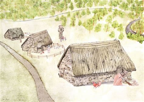 A Medieval Village Under Central Scotlands Motorway