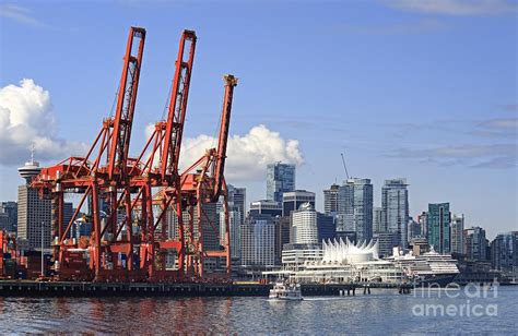 Vancouver Waterfront Skyline Photograph by Charline Xia - Pixels