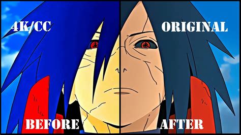 UCHIHA MADARA FREE 4K CC TWIXTOR For Editing YouTube