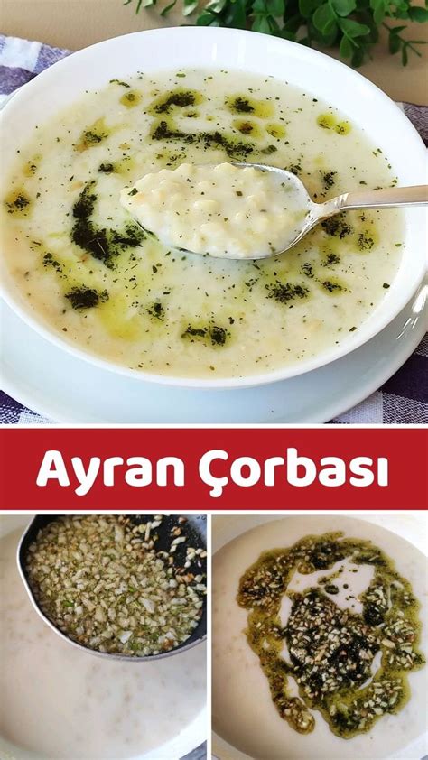 Ayran Orbas Bu Dayl Nefis Yemek Tarifleri Recipe Turkish