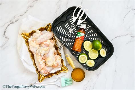 Air Fryer Tajin Chicken Wings Recipe - The Frugal Navy Wife