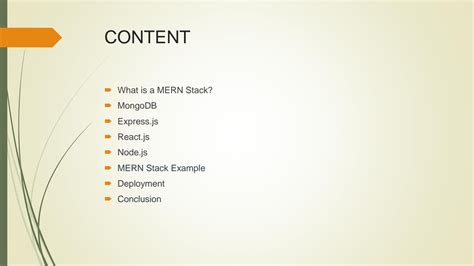 Solution Mern Stack Ppt Studypool