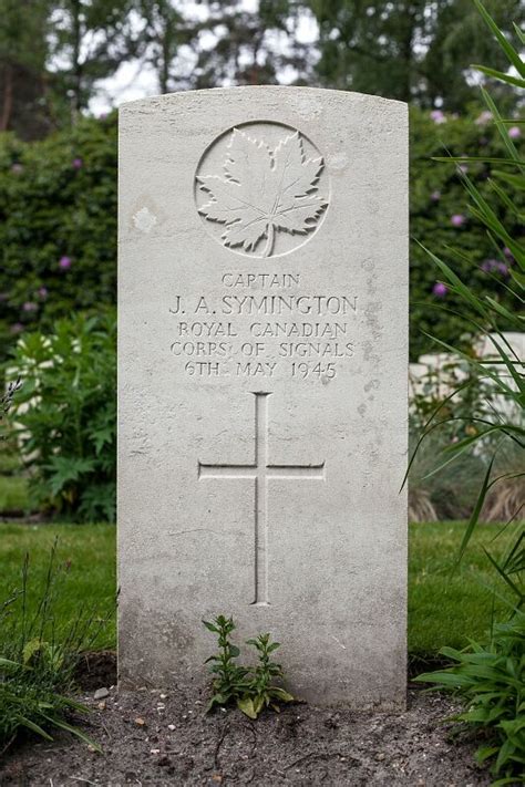 James Alexander Symington - The Canadian Virtual War Memorial ...