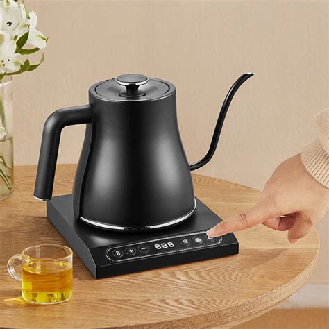 Jarro De Chaleira El Trica Gooseneck Hand Brew Coffee Pot Garrafa De