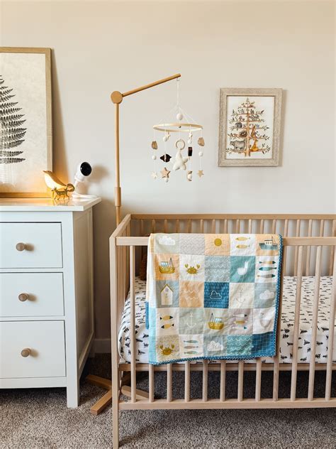 Courtney's Baby Boy Nursery (Rental & Budget Friendly Nursery Ideas ...