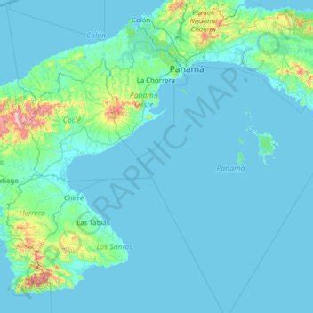 Taza Negligencia M Dica Disturbio Mapa Topografico De Panama Pel Gico