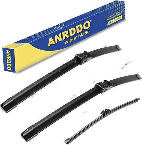 3 Wipers Replacement For 2011 2012 2013 2014 2015 2016 2017 BMW X3