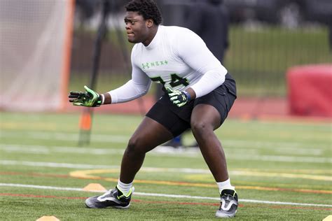 Penn State Offensive Line Commit Anthony Donkoh At The Under Armour