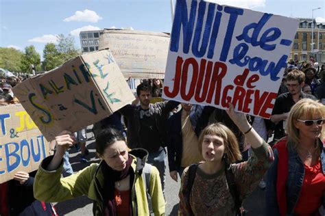 Franceses Novamente Protestam Contra Reforma Trabalhista Exame