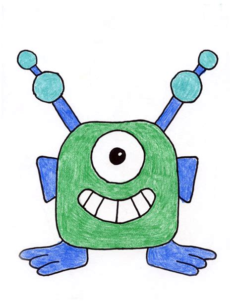 How To Draw Aliens · Art Projects For Kids