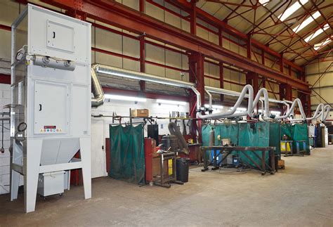 Centralised Weld Fume Extraction Systems