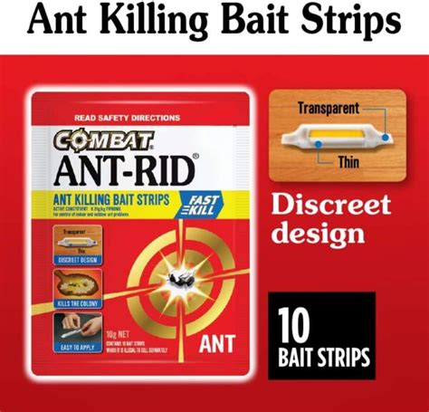 Combat Ant Rid Ant Killing Bait Strips Baits Do Your Own Pest