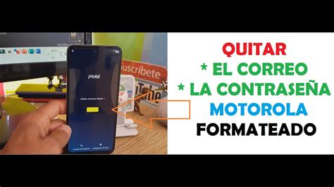 Quitar Cuenta Google Moto G30 E32 E13 G52 G20 G31 G72 Eliminar El