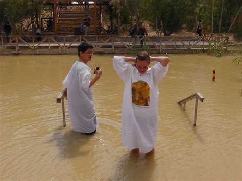 Mount Zion 2012: Baptism in the Jordan River! come see what it is like...