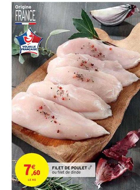 Promo Filet De Poulet Chez Intermarch Icatalogue Fr