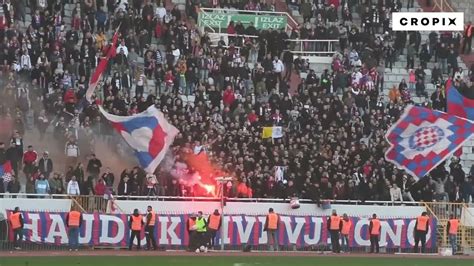 Torcida bakljadom proslavila 111 rođendan Hajduka