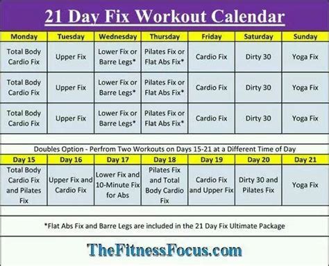 21 Day Fix 21 Day Fix Workouts Beachbody 21 Day Fix 21 Day Fix Meals