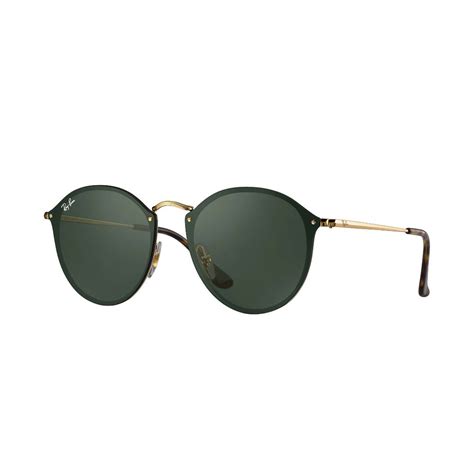 Óculos de Sol Ray Ban Blaze Round RB3574N Dourado Submarino