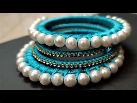 Diy Silk Thread Bangles How To Make Bangles At Home Diy Silk Thread