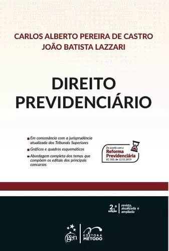 Direito Previdenci Rio De Lazzari Jo O Batista Editorial Editora