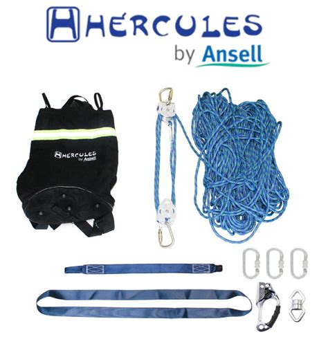 Kit HL100KP Hércules Sistema de Polias para Movimentação Corda