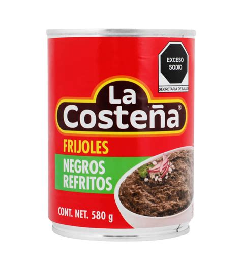 Frijoles Negros Refritos La Coste A Lata Gr