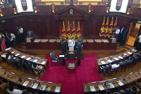 Sri Lankas New Cabinet Of Ministers Sworn In