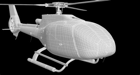 Eurocopter Ec 130 3d Model 239 Max Fbx Free3d