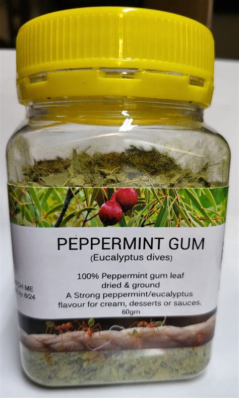 Peppermint Gum 60gm - Taste Australia Bush Food Shop