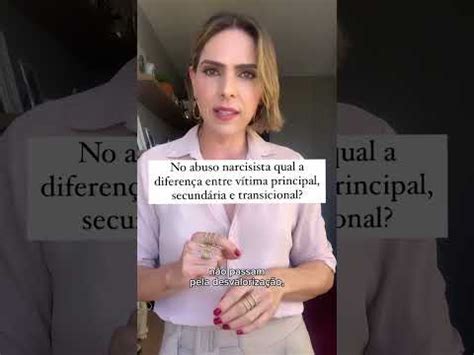 No abuso narcisista qual a diferença entre vítima principal secundária