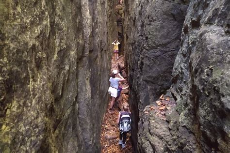 Private Nottawasaga Bluffs Caves Hike Creemore Collingwood Blue