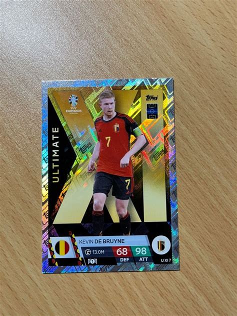 Topps Match Attax Euro 2024 Ultimate Kevin De Bruyne Kaufen Auf Ricardo