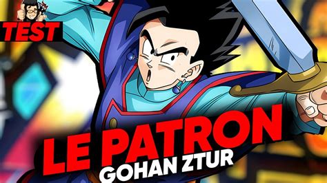 Best Unit Du Jeu Test Gohan Ultime Ztur Dokkan Battle Youtube