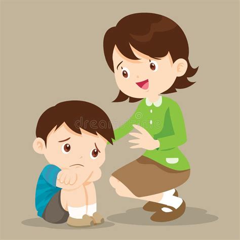 Child Talking To Teacher Clipart