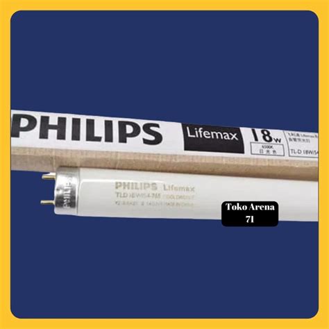 Jual Philips Lampu Neon Tl D Tld 18w 54 18w 18 Watt Lampu Neon 60 Cm Shopee Indonesia