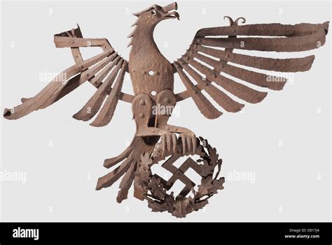 Wrought Iron Wall Eagle Hi Res Stock Photography And Images Alamy