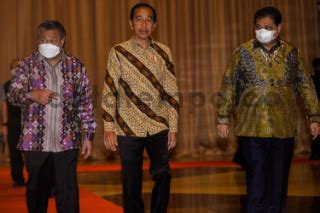 Presiden Jokowi Hadiri Pertemuan Tahunan Bank Indonesia 2022 DATATEMPO