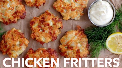 How To Make Cheesy Chicken Fritters Must Try Chicken Patties Youtube