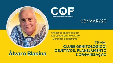 Bate Papo Lvaro Blasina Clube Ornitol Gico Objetivos