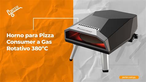 Porter Py Horno Para Pizza Consumer A Gas Rotativo C Youtube