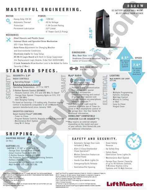 Liftmaster 8500 Garage Door Opener Troubleshooting Dandk Organizer