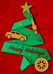 Ziti Cards Personalized Automotive Christmas Cards