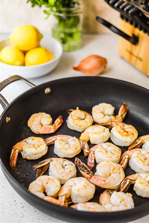 Pasta Al Limone With Shrimp So Much Food