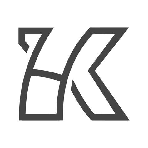 Alfabeto Iniciales Logo Hk Kh K Y H 37459737 Vector En Vecteezy